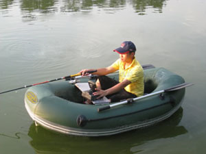 广西充气皮划艇钓鱼